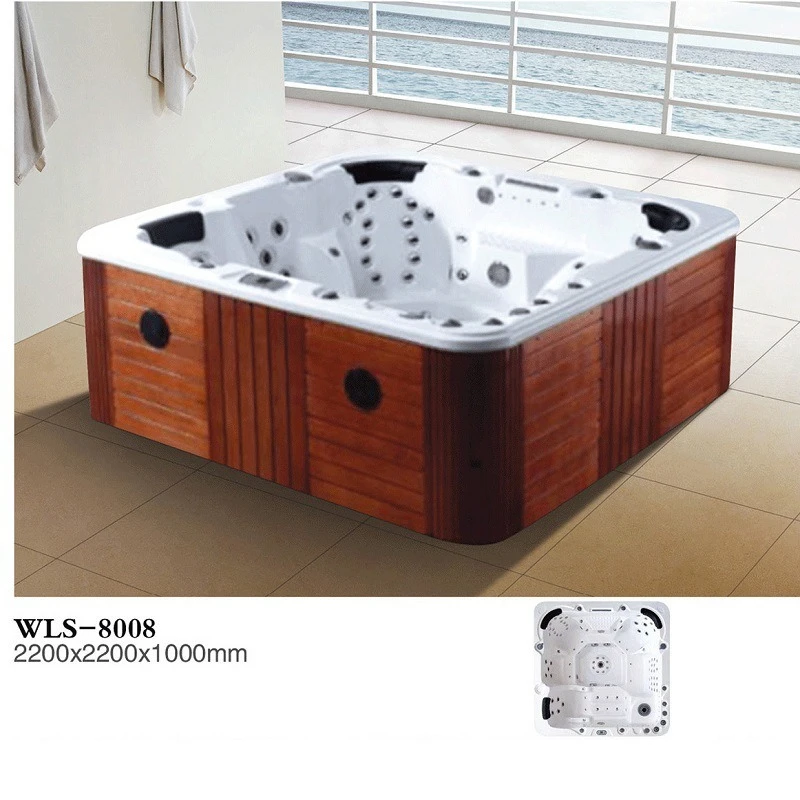 Jacuzzi Massage Cylinder Intelligent Embedded Bath Thermostatic Bath Hotel Hot Spring Pool Spa Hot Spring Pool