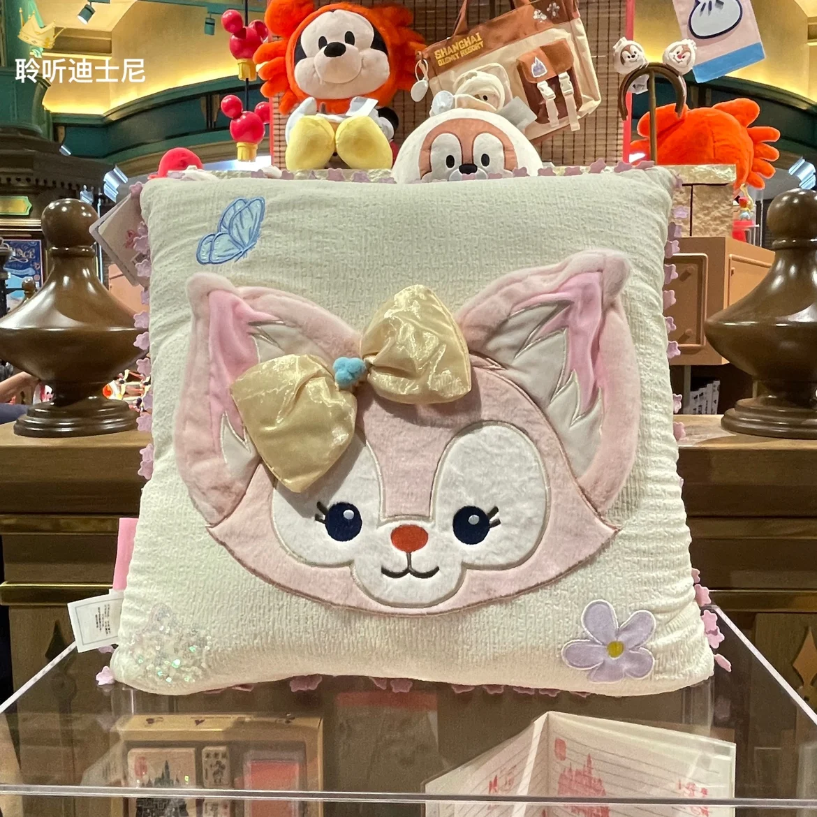 Disney Linabell Pillow Anime Cartoon 2023 Duffy And Friends Fashion Summer Bubble Cute High Quality Pillow Home Decoration Gift