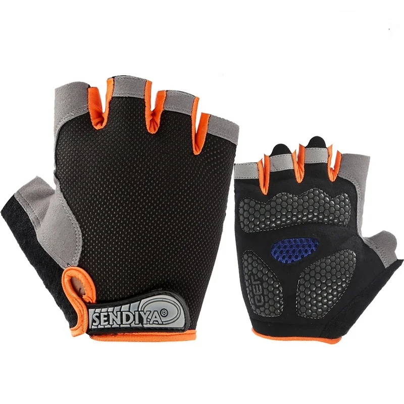 Gewichtheben Gym Handschuhe Fitness Training Fingerlose Männer Frauen Bodybuilding Übung Sport Handschuhe Radfahren Anti Slip Atmungsaktiv – Detail 5