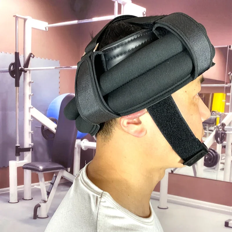 Head Neck Cervical Vertebra Power Strength Muscles Training Weighted Caps Helmet Sandbag