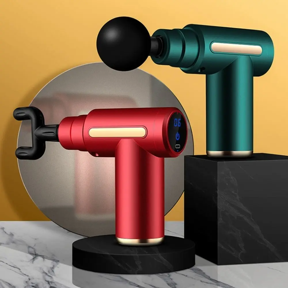 

Массажер для тела с 32 режимами, USB-зарядка, расслабление мышц, шумоподавление, 4 массажные насадки