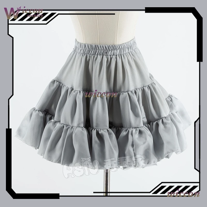 Cosmic Bunny Alien Stage Mizi Sua Cosplay Aniplus Cafe Black Dress Outfit Bunny Girls Gown Halloween Women Clothing Wig