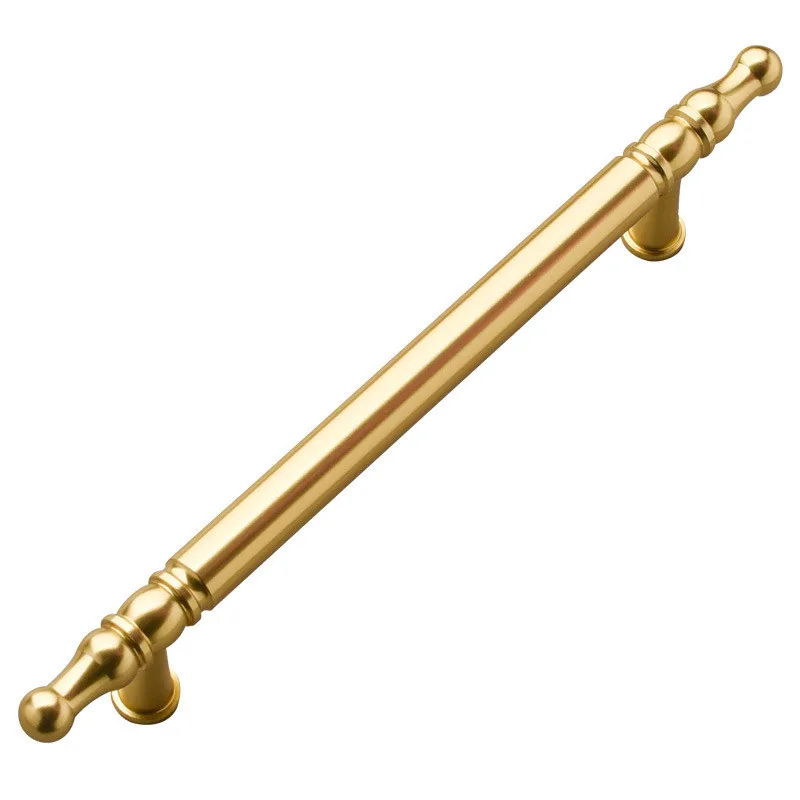 Gold Cabinet Pull Aluminum Furniture Handle Kitchen Cupboard Drawer Knobs Hardware