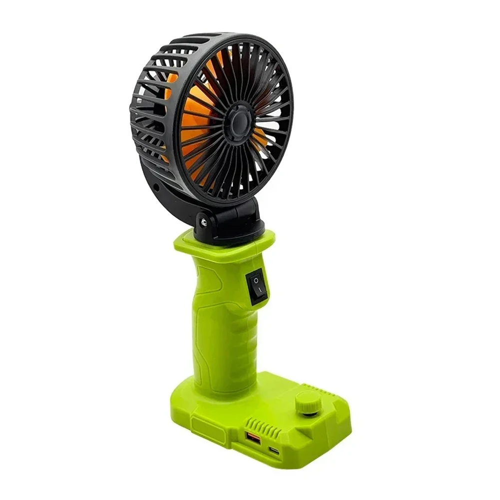 For Laptops For Car Backseat Portable Rechargeable Foldable Desk Fan For Home For Travel Stepless Speed Control