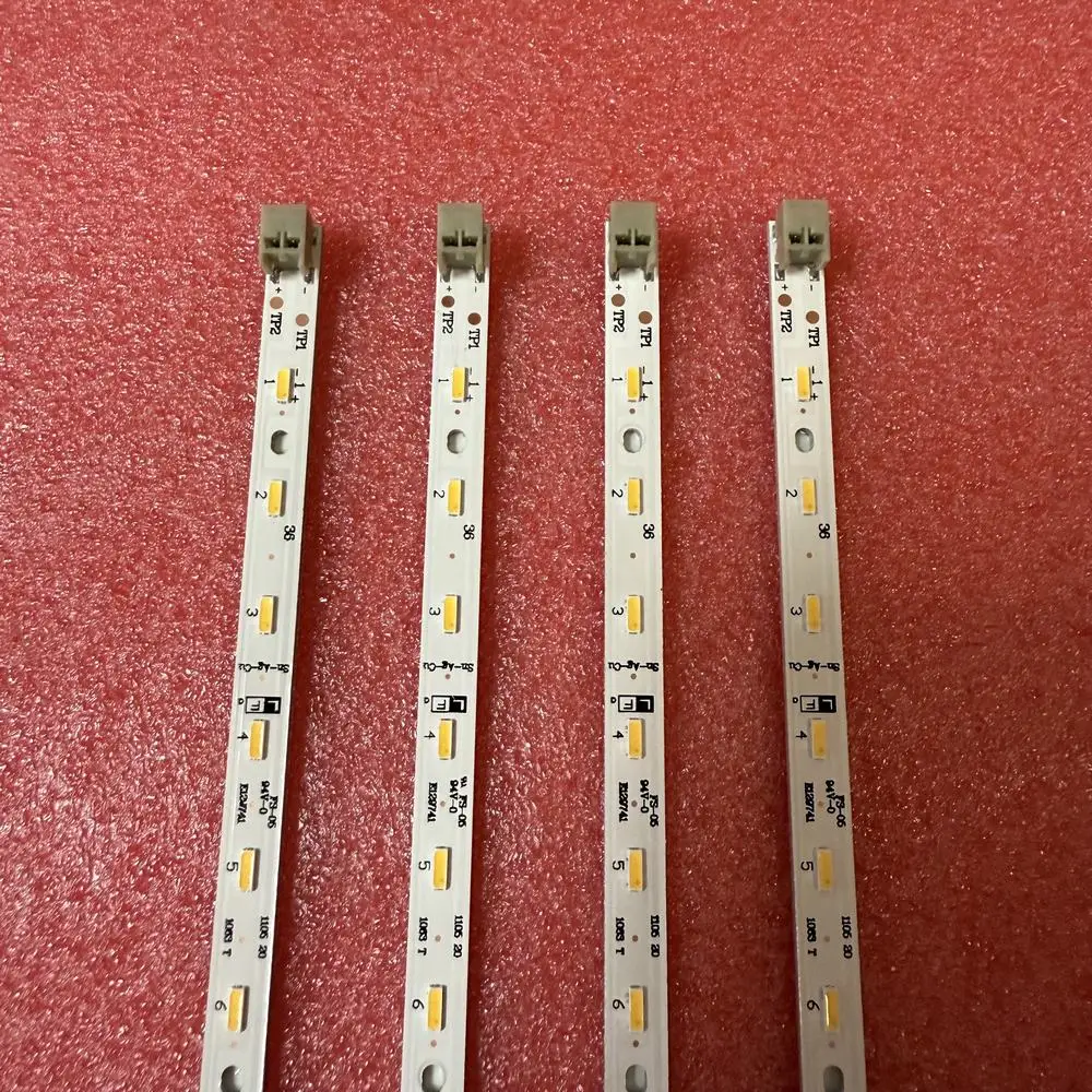

4pcs/set LED strip For E129741 32PFL6606H/60 32HFL5573D GT0326-1 GT0326-2 GT0326-4 Sharp screen LK315D3LA63