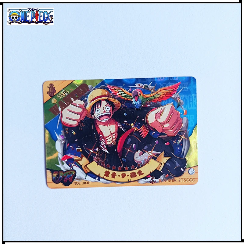 ONE PIECE SSR SR UR CP series Collection card Sanji Nefertari D. Vivi Anime characters flash card Cartoon toys Christmas gift