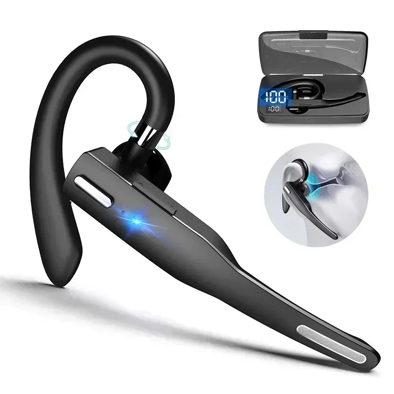 

Wireless Headset Business Ear-mounted Bluetooth YYK-525 5.1 Hands-free Call Noise Reduction Headphone compatible