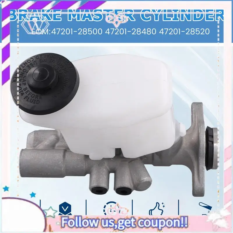 أسطوانة فرامل السيارة الرئيسية 47201-28500 سهلة الاستخدام لسيارة Toyota Townace Liteace 1.8 1998-2003 47201-28480 47201-28520 #4