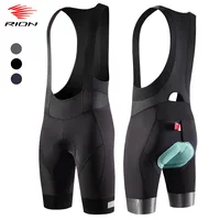 Pantalones Cortos de Ciclismo RION para Hombre, Pantalones Ajustados para Bicicleta de Montaña MTB, Ropa de Ciclismo Profesional, Culotes Acolchados, Equipo de Ciclismo, Almohadilla Italiana Dolomiti 8H