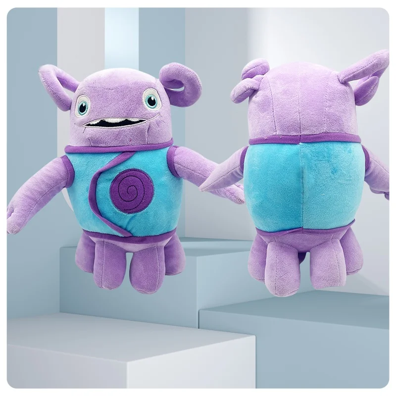 

Новинка 2024 года, в наличии, домашняя плюшевая игрушка Dreamworks Crazy Alien Purple Xiaoou, плюшевая игрушка на молнии, подарки для мальчиков и девочек