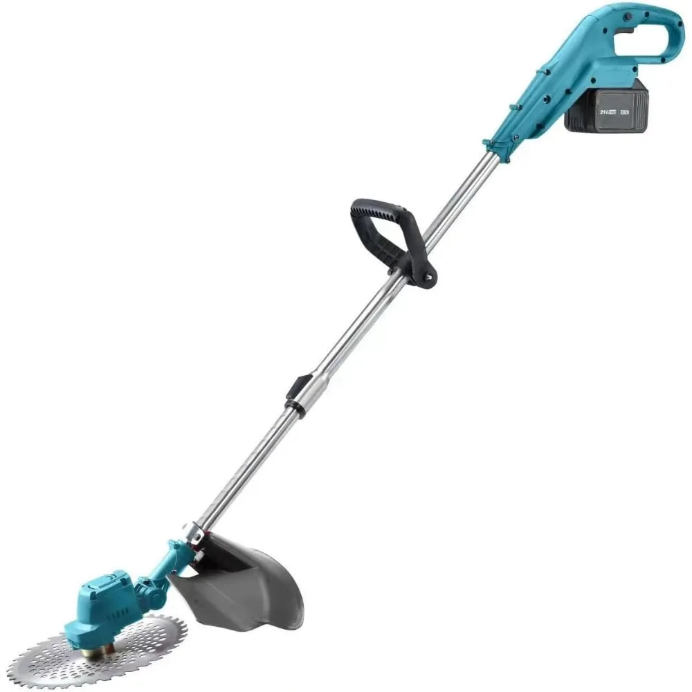 Tondeuse à gazon, désherbage multifonctionnel sans balais, petit désherbage domestique rechargeable au lithium, adapté aux jardins, villa