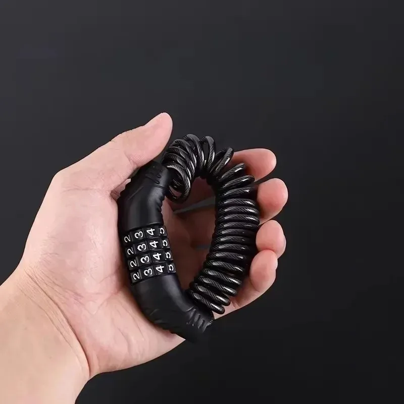 

Велосипедный шлем с паролем, портативный для 1 шт., электрический велосипед, мини-проводной замок, горный велосипед и мотоцикл