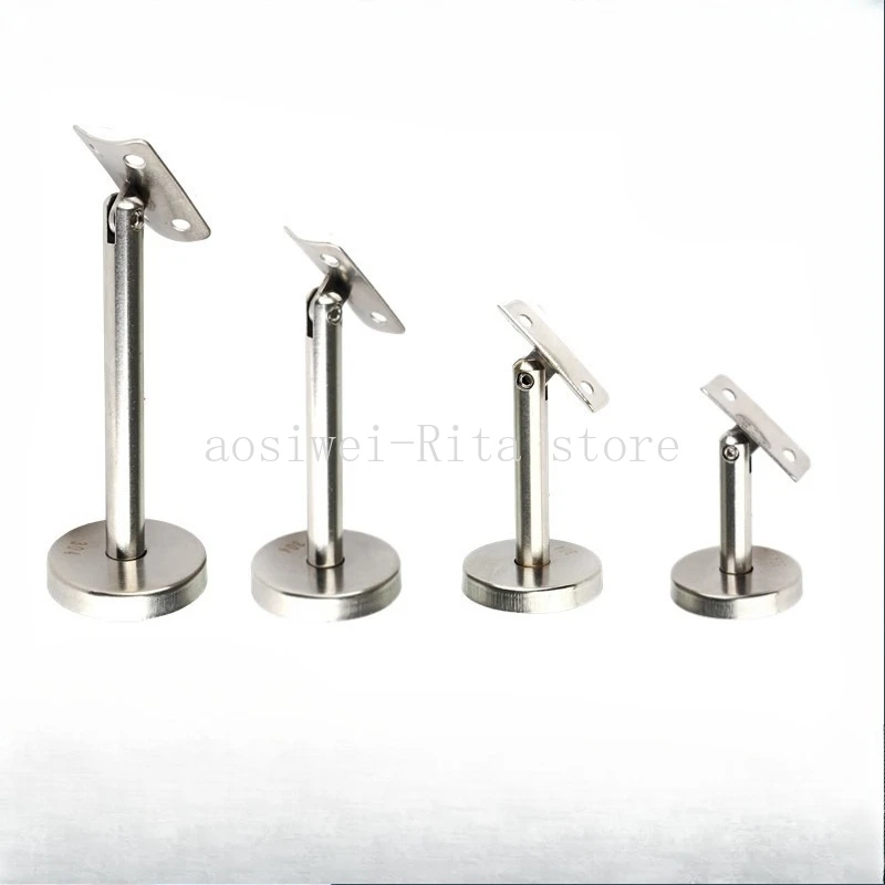 

3 шт. кронштейны для лестничных перил, регулируемая колонна, прямой кронштейн, перила из нержавеющей стали 304, настенная опора, фиксированное оборудование