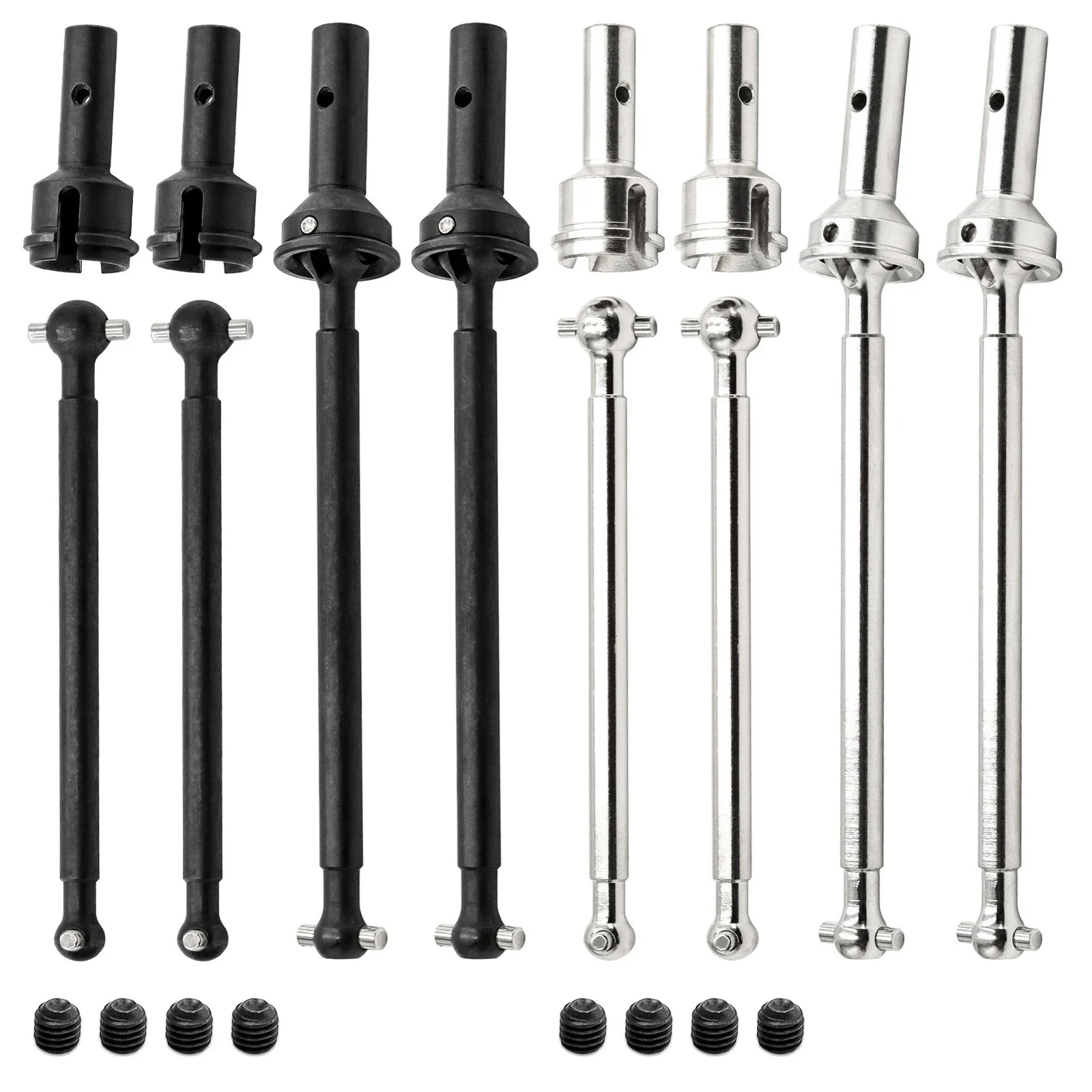 

Передние/задние универсальные шарниры CVD из высокоуглеродистой стали для INFRACTION/LIMITLESS 6S BLX и 1/8 TYPHON 6S BLX