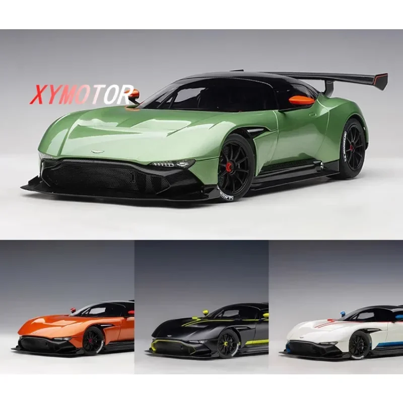 Autoart 1:18 For ASTON MARTIN VULCAN Alloy Diecast Model Car Kids Toys Gifts Hobby Display Collection White/Black/Green/Orange