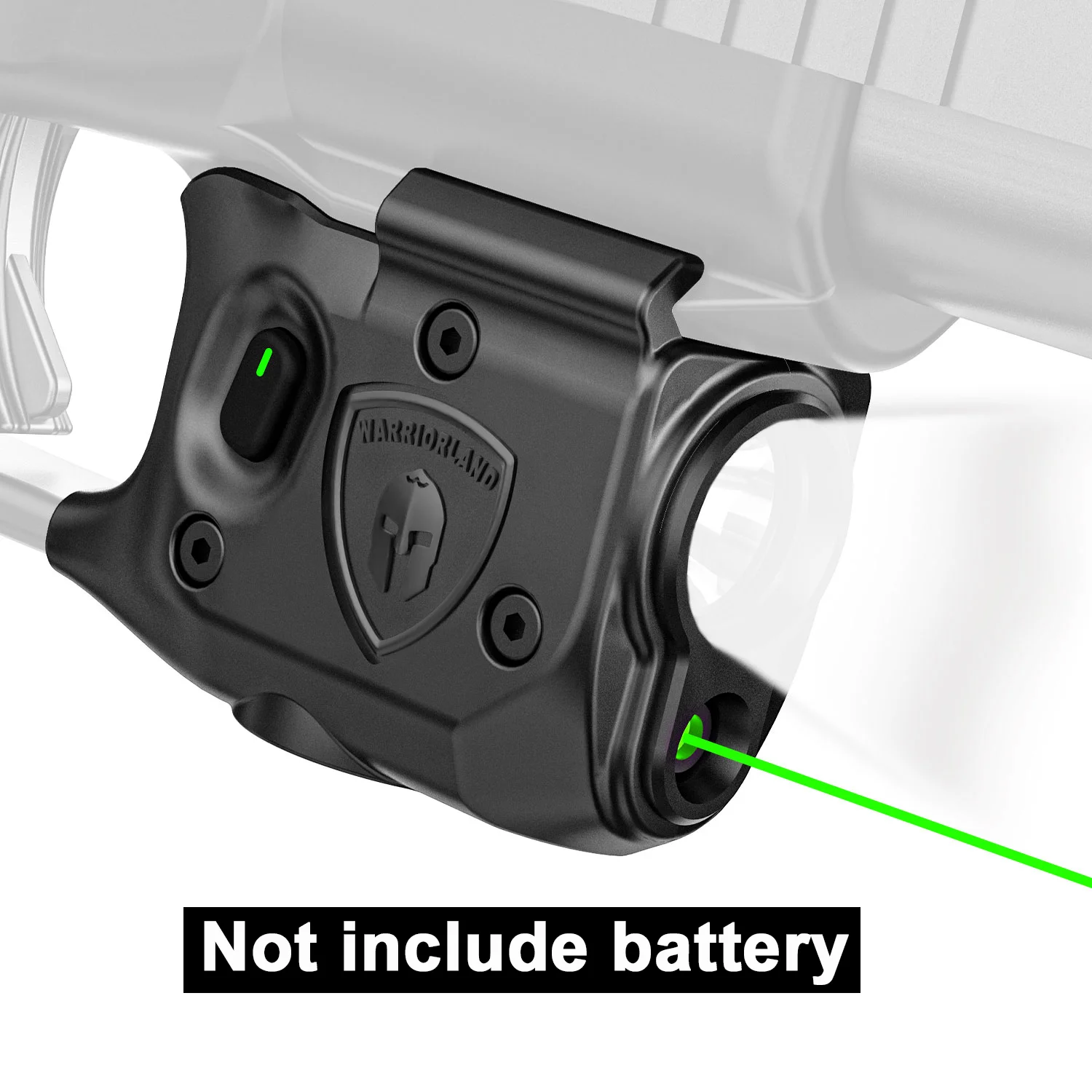 

Only Fit Glock G43X MOS ,150 Lumen Trigger Mounted Tactical light,Pistol Light Laser,Green,SLL-100