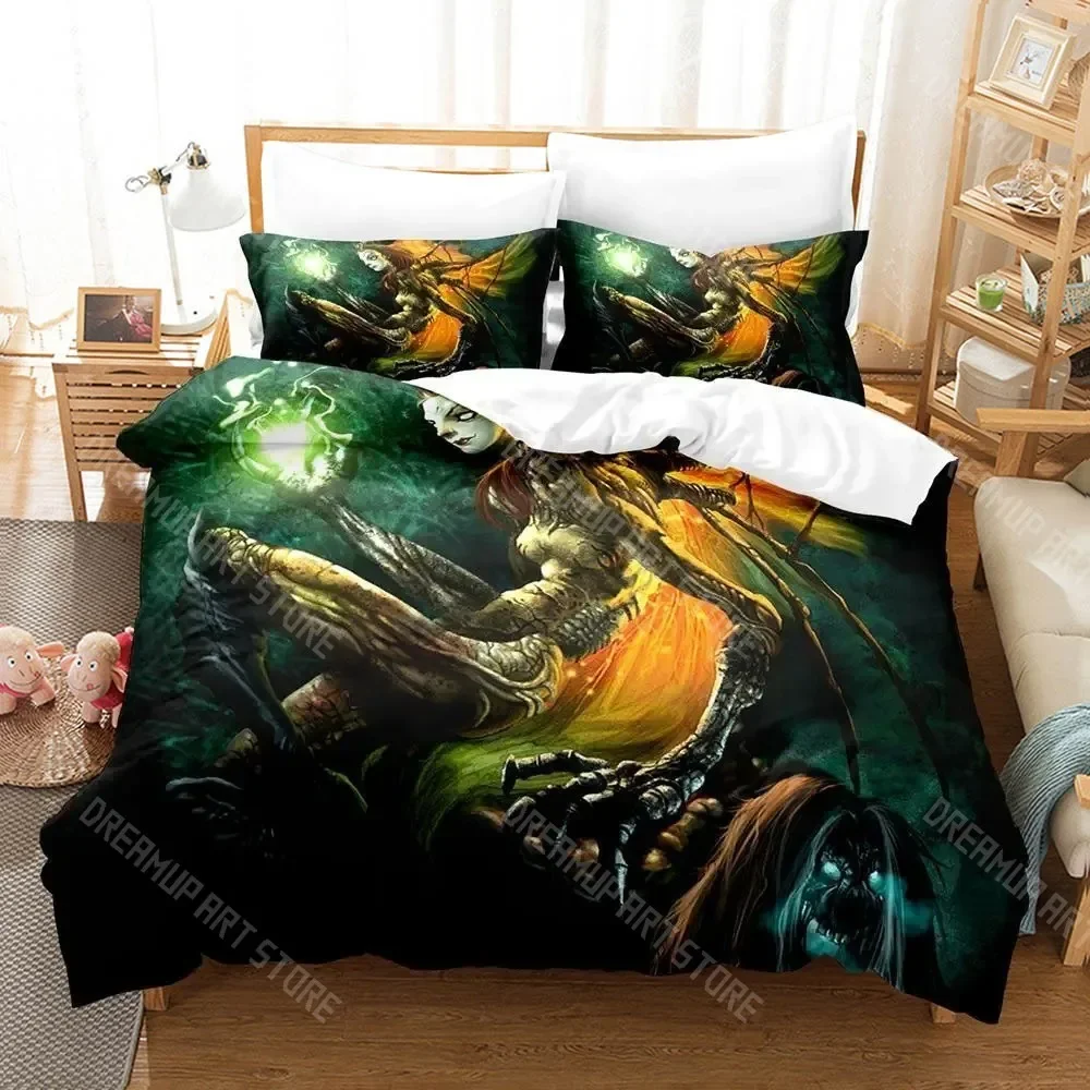 

Комплект постельного белья с 3D принтом «Демон Монстр Сатана» Single Twin Full Queen King Size, комплект постельного белья для взрослых и детей, комплекты пододеяльников для спальни, аниме parur