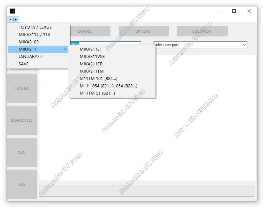 Newest DTC Firmware Editor Software For Lexus Toyota Support for 76Fх Microcontrollers English Version install video free instal