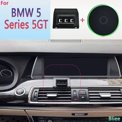 For BMW 5 Series 5GT F07 2010 2011 2012 2013 2014-2017 Magnetic Car Phone Holder 15W Wireless Charging Phone Stand MagSafe Base