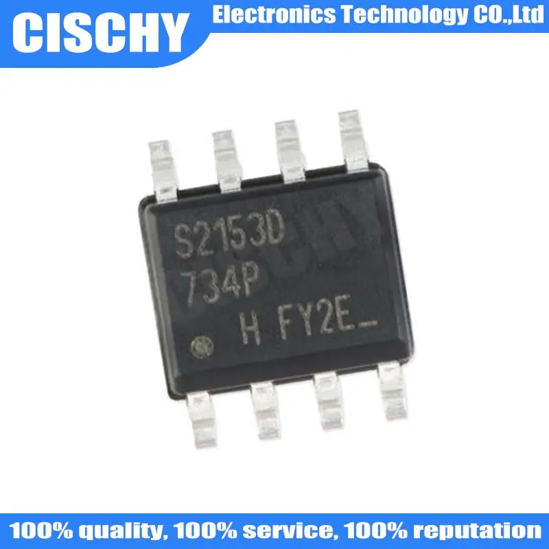 5pcs/lot IRS2153 IRS2153D SOP8 S2153D IR2153S SOP-8  In Stock