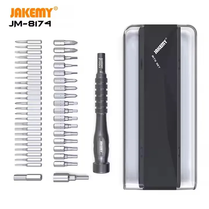 

JAKEMY JM-8174 Mini Precision Screwdriver Bit Set for Mobile Phone Laptop Game Pad Home Maintenance CE