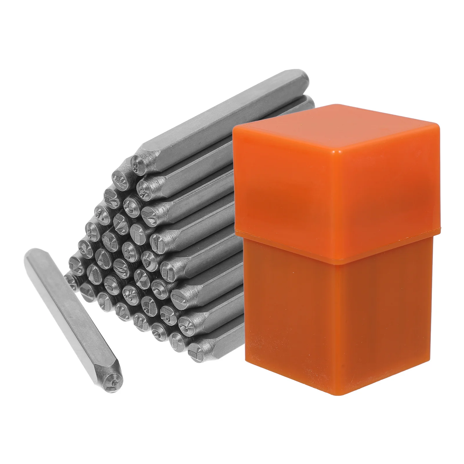 

37Pcs Letter Number Stamping Kit Robust Metal Punch Set for Imprinting on Metal Wood Plastic DIY Personalized Craft Engraving