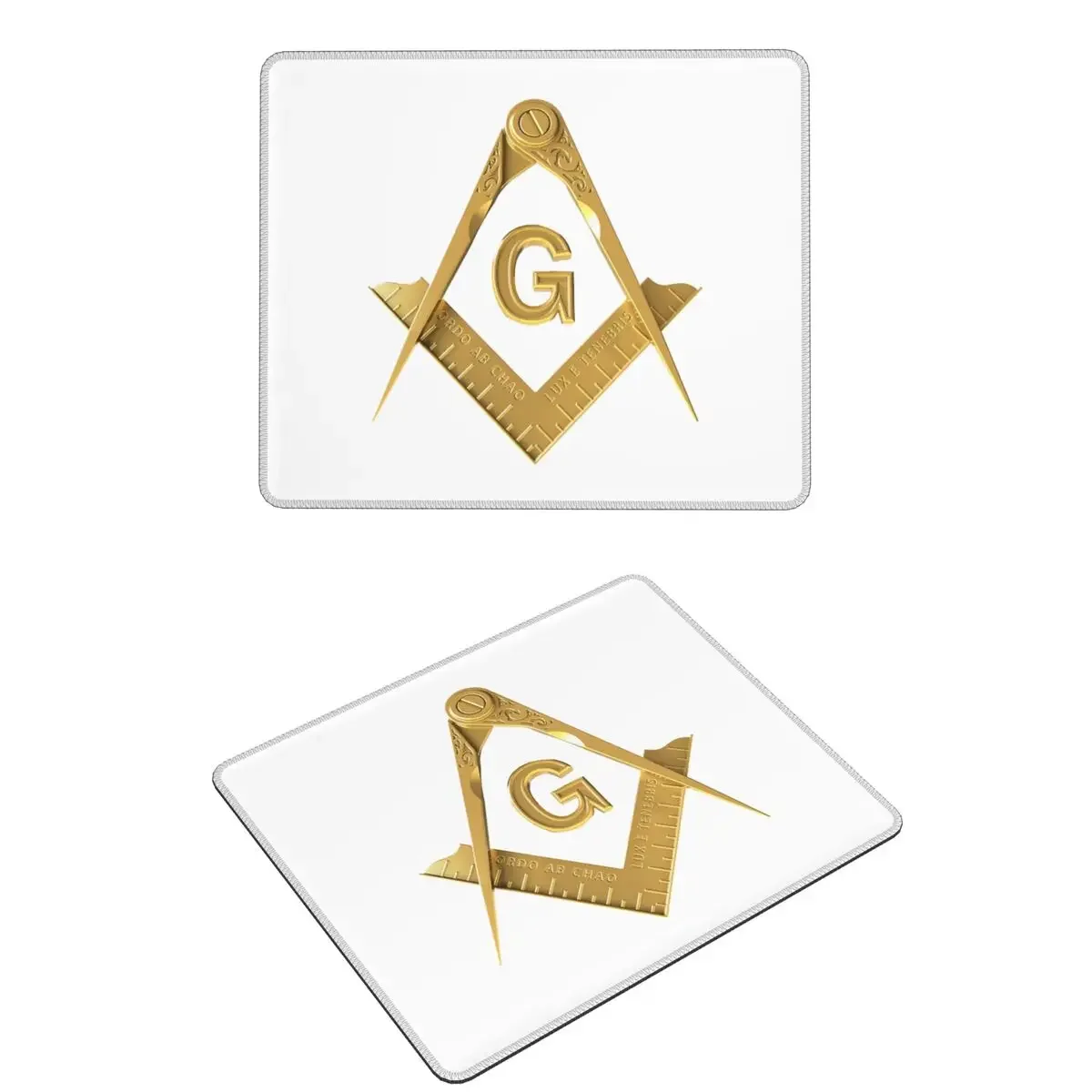 

Freemason Masonic Mouse Pad Computer Keyboard Mouse Mat Gaming Laptop Desk Mat Office Accessories Table Mats