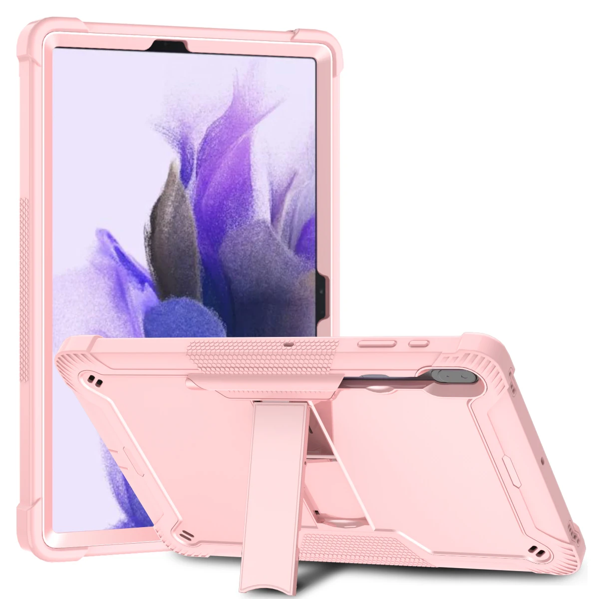 Shockproof Armor Case for Samsung Galaxy Tab S8 Ultra SM-X900 X906 14.6 S7 FE S8 Plus 12.4 Tablet Cover X800 X806 T730 T970 T736