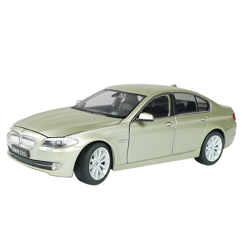 WELLY 1:24 BMW 535i Luxury Car Alloy Car Model Diecasts & Toy Vehicles Collect Car Toy Boy Birthday gifts