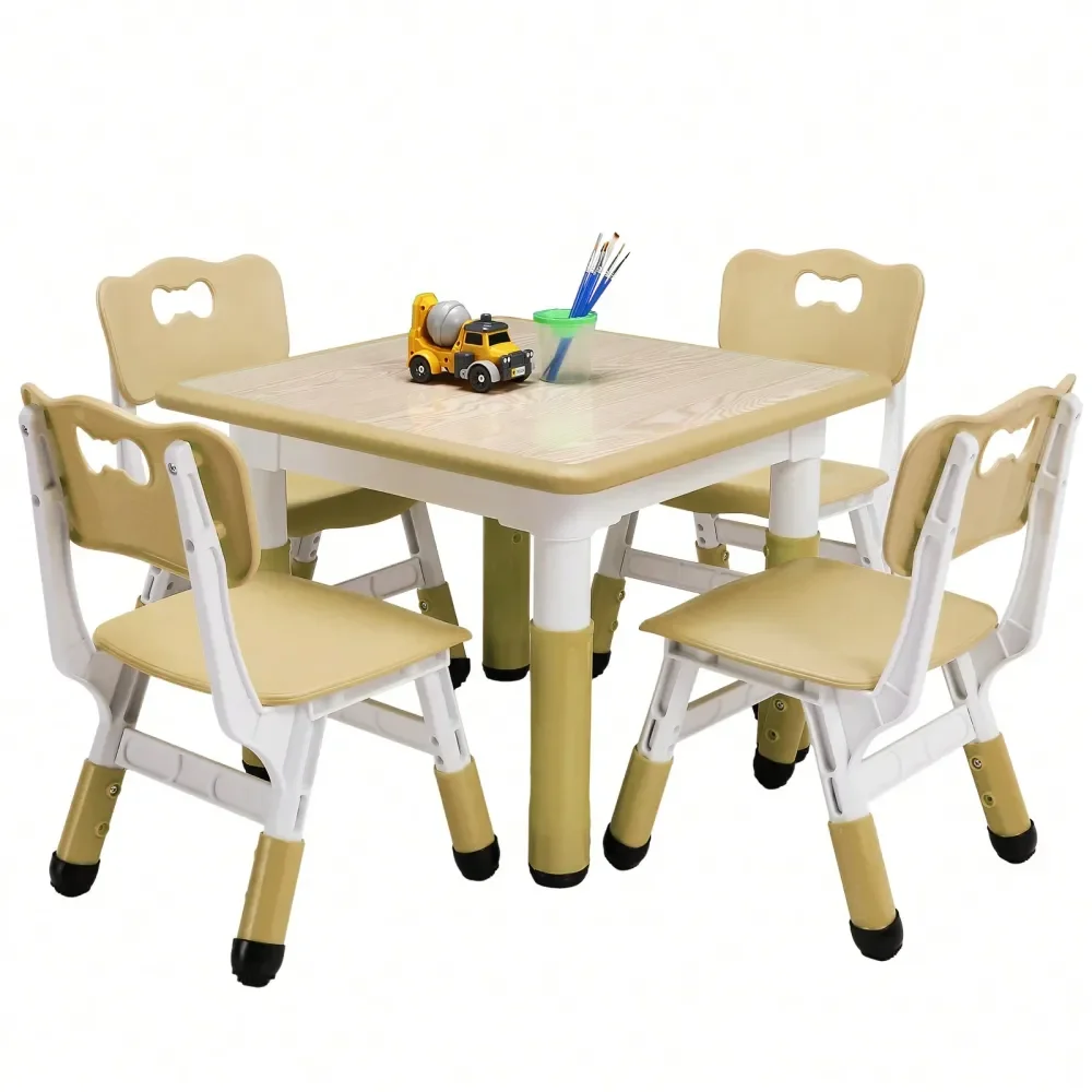 

Kids' Tables And Chairs Escritorio Para NiñosPCS Kids Table And Chair Set,Adjustable Height Table And Chair Set,Graffiti Plastic