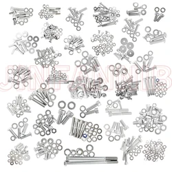 For Yamaha Banshee 350 YFZ350 1987-2000 2001 2002 2003 2004 2005 2006 667PCS Stainless Steel Bolt Screw Nut Kits