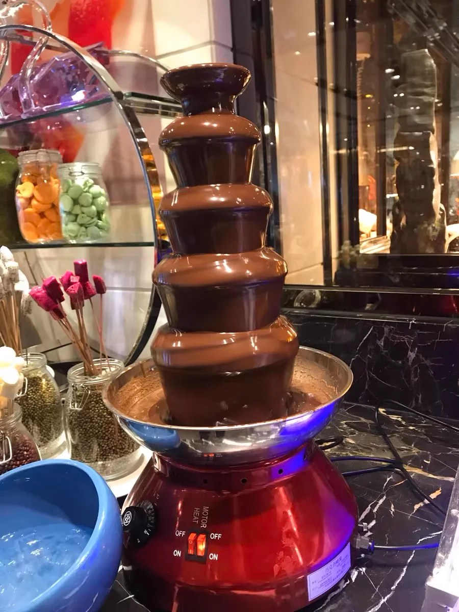 Chocolate Fountain Commercial - Hot Sale Commercial Electric New 4-5