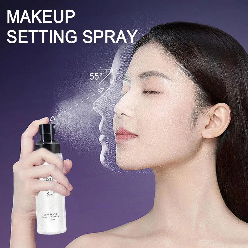 Make-Up Instelling Spray Hydraterende Hydraat Blijvend Maken Beauty Fixer Cosmetica Controle Verfrissende Natuurlijke Snelle Gezicht Matte O W6i3