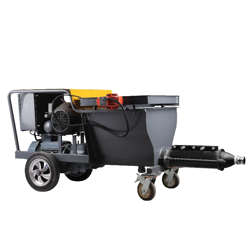 Dry Mix Plaster Sprayer Automatic Gypsum Spraying Machine Wall Render Mortar Spraying Machine for House Construction Wall