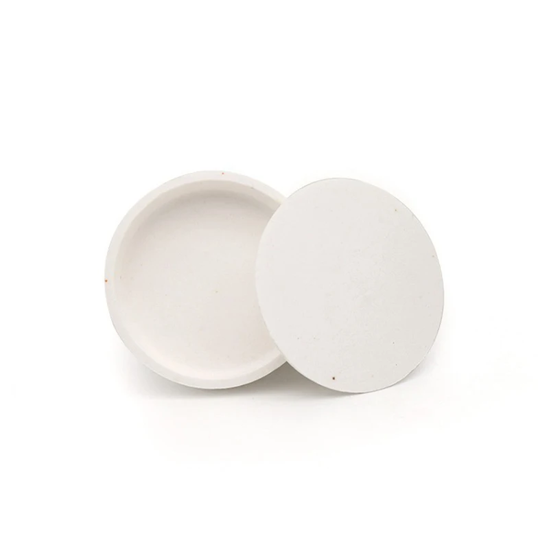 1pcs Dental Zirconia Sintered Disc Porcelain Sintering Crucible For Dental Lab Furnace High Temperature Resistance