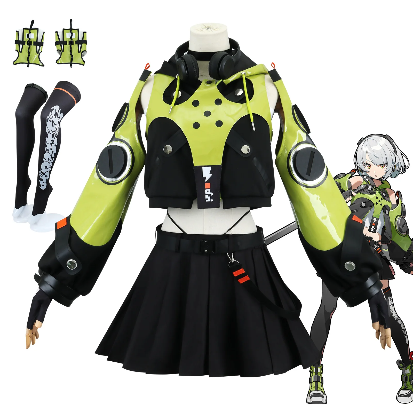 

Absolute Zero Cos Ambi Demara Cosplay Bunny Girl Cos Game Anime Cosplay Costume