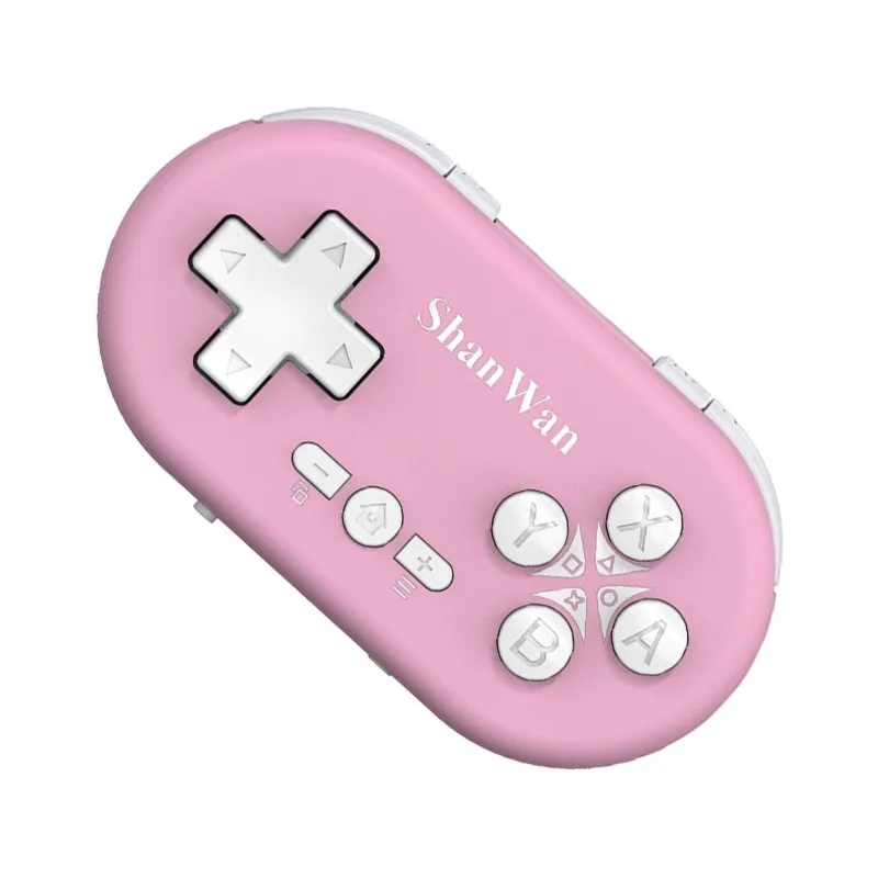 SHANWAN Bluetooth Enabled Mini Gamepad Keychain Size Controller For For Switch