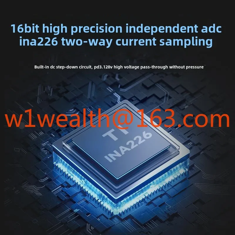 CC1 Dimensionale Vereenvoudigde USB Spanning Ampèremeter Tester PD3.1 Digitale Display 28VType-c Meter Power Meter WITRN