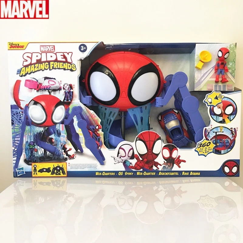 Original Ml Legends Spider And His Amazing Friends 3 Pack Action Figures Includes 3 Figures And 3 Accessories Gift Toy