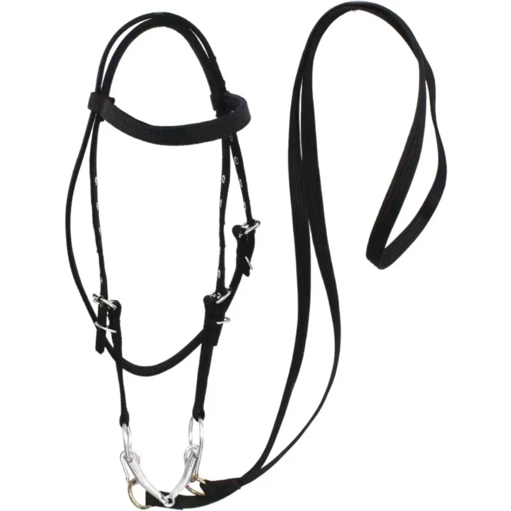 Thickened Horse Halters Comfortable Adjustable Strap Horse Neck Stretcher Heavy Duty Durable Horse Bridle Training Rope
