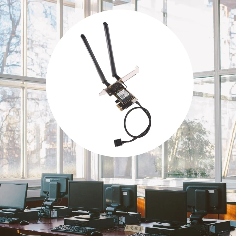 Tận hưởng Internet tốc độ cao với 7265AC PCIE Desktop Networks Card WiFi Card