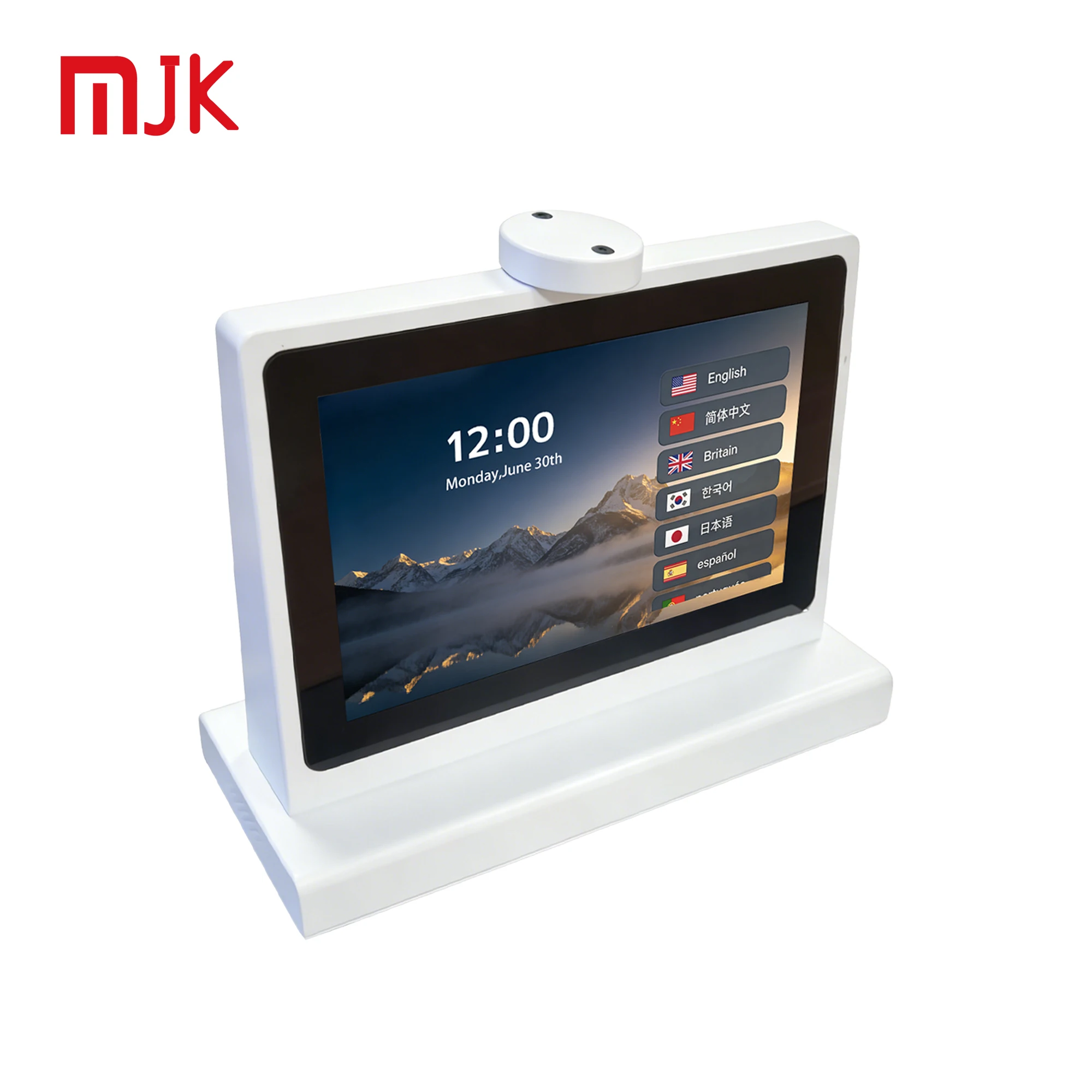 AI Language Translator Machine with 10-inch Dual Display Two-way Voice Interpreter for International Business and Travel Support