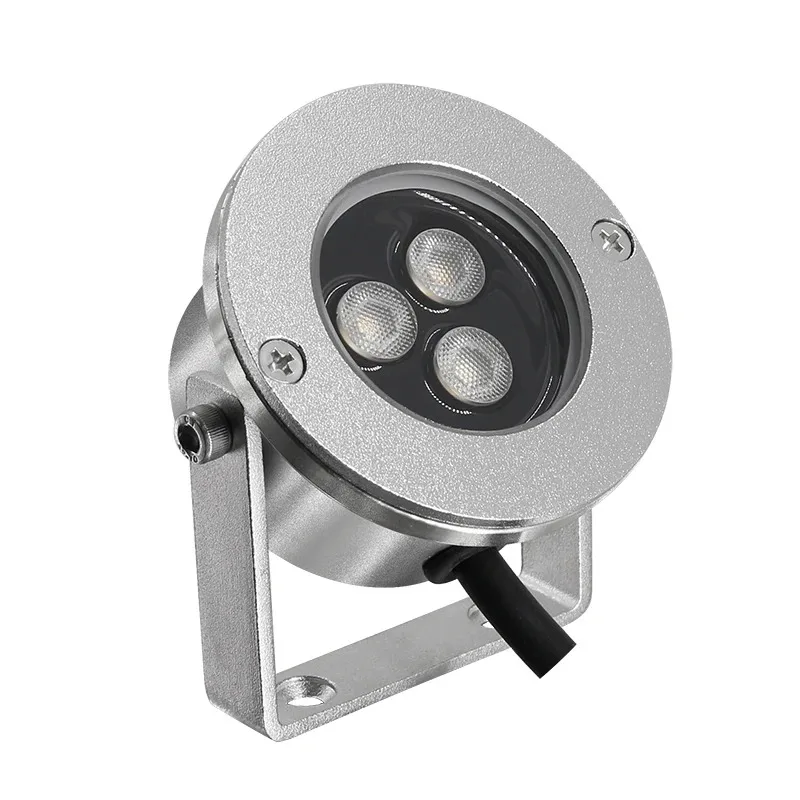 

316L Stainless Steel IP68 Waterproof RGB LED Underwater Light Swimming Pool Aquarium Fish Tank Lamp for Landscape Application