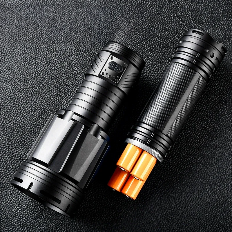 Strong Light Long-distance Flashlight Multi-function High-power Outdoor Zoom Flashlight