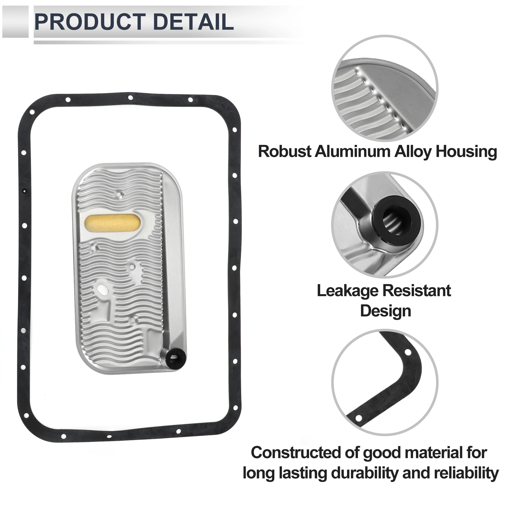 UXCELL TH400 motortransmissiefilter nr. 6437741/6259423 voor Buick Wildcat 1968-1970