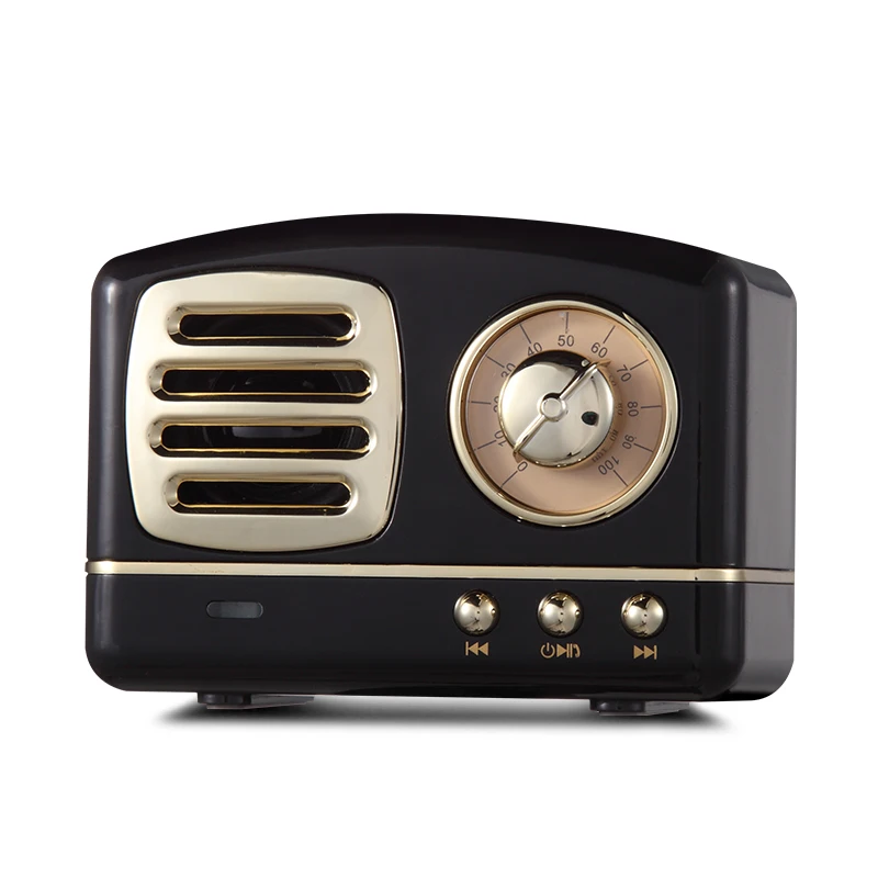 

Music Mini High Quality Vintage Loud Speaker With Fm Radio Box Radio Fm Usb BT Speaker Wireless Portable