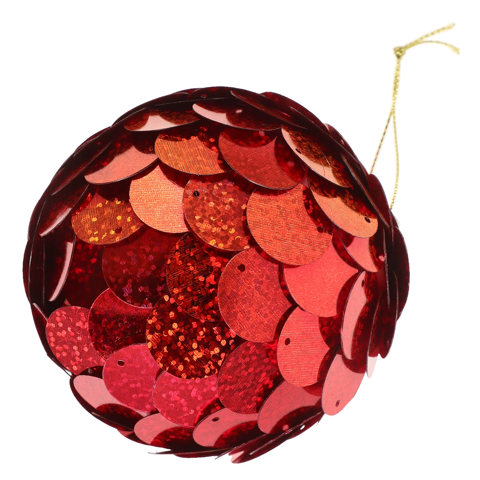 

1pcs 8cm Colored Glitter Sequin Shiny Foam Scale Ball Ornaments for Christmas Tree Decorative Hanging Balls Plastic Xmas Party
