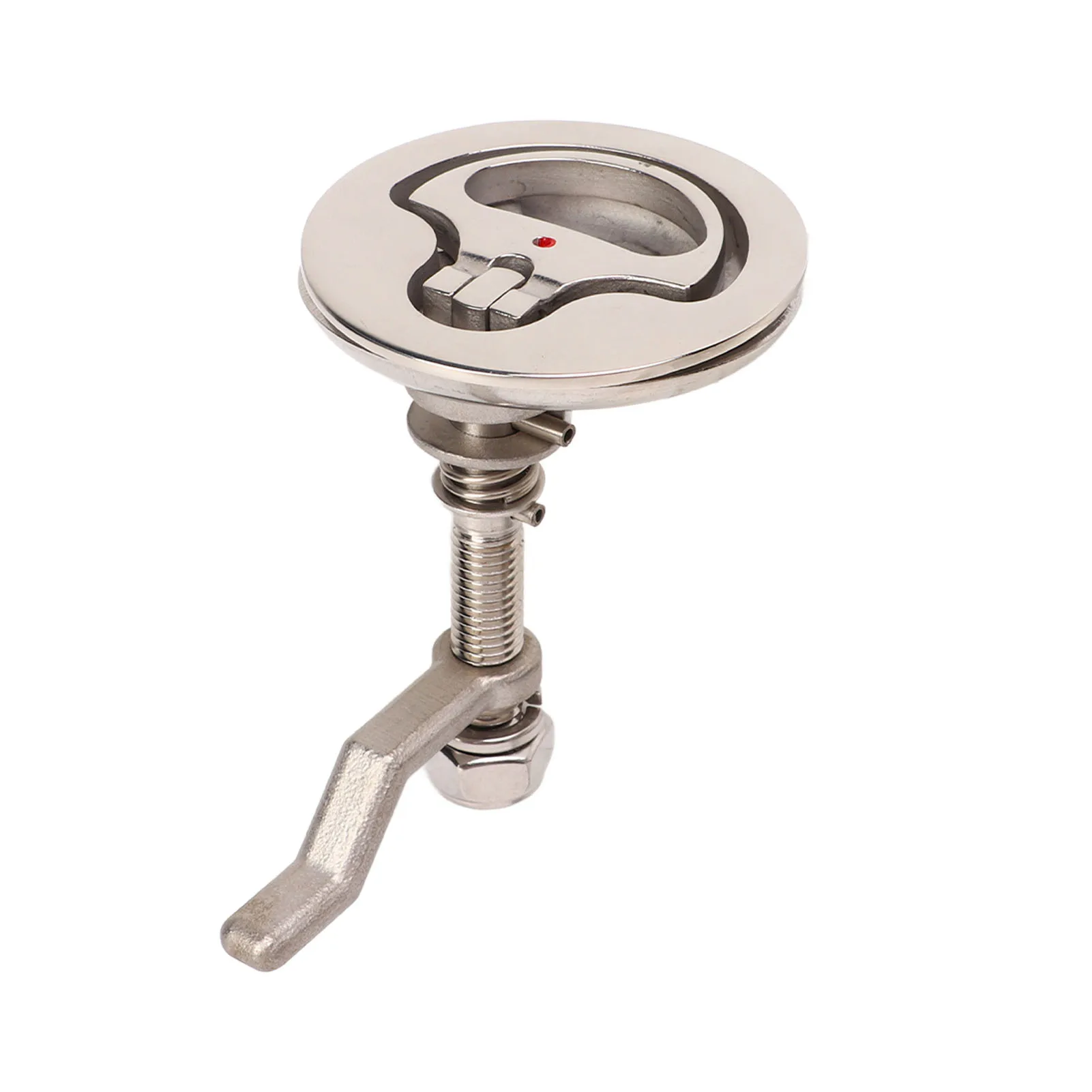 Boat Cam Latch 316 Stainless Steel Polished Adjustable Hatch Latch With Back Plate for Marine Ship