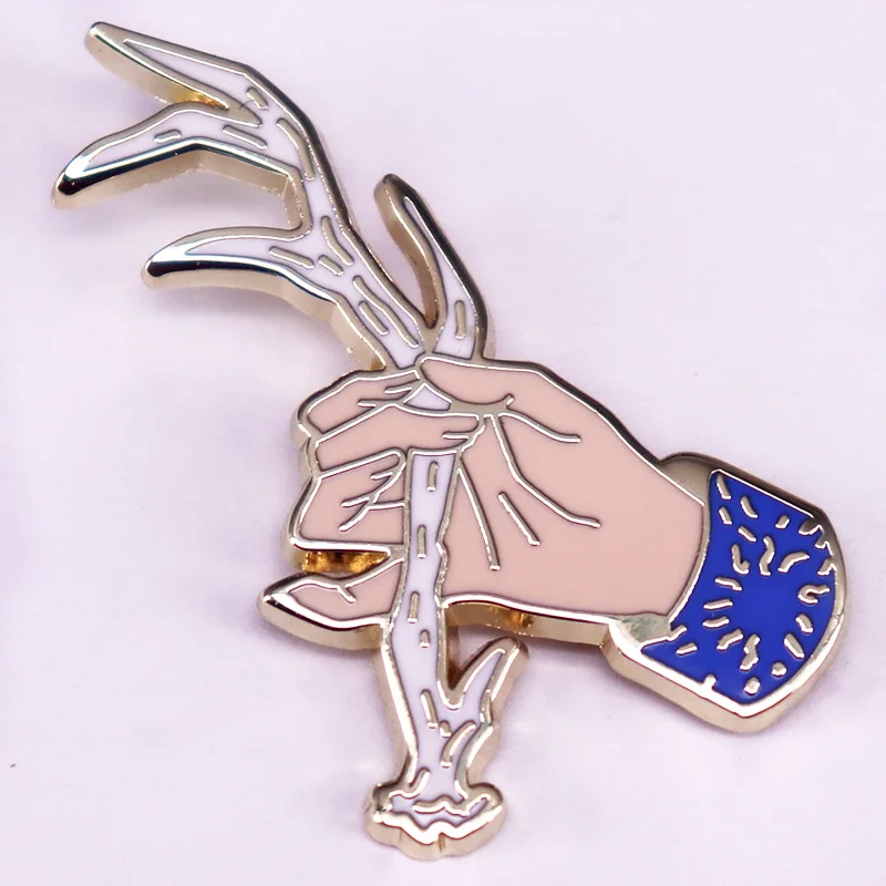 Alina Starkov Antler Hard Enamel Pin Shadow and Bone Inspiration Badge Fantasy Movie Lapel Pin