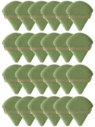 20 PCS Triangle Shaped Sponge Puff For Loose Powder Setting And Blending, For Face And Body, Velvet Smooth Makeup Sponge Set